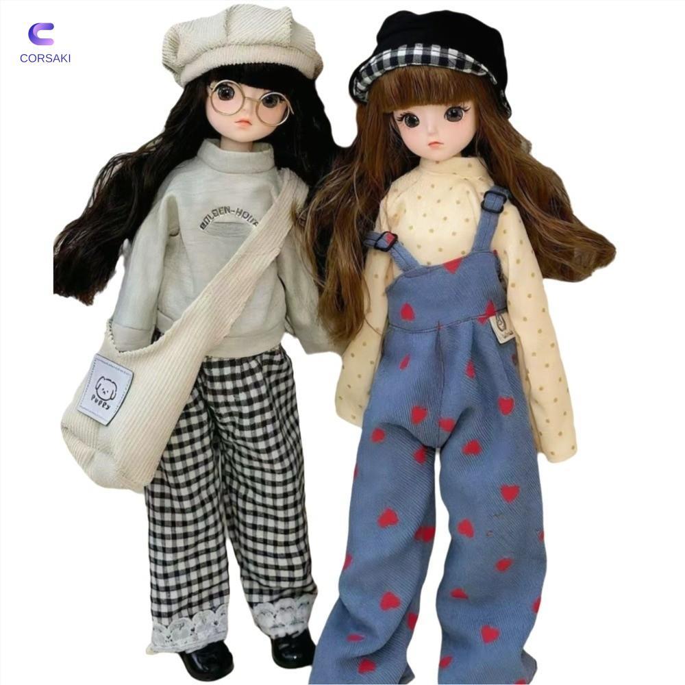 Quần áo búp bê CORSAKI BJD, DIY Thay thế phụ kiện BJD, Nhiều kiểu Handmade 1 / 6 BJD 30cm Búp bê 30c