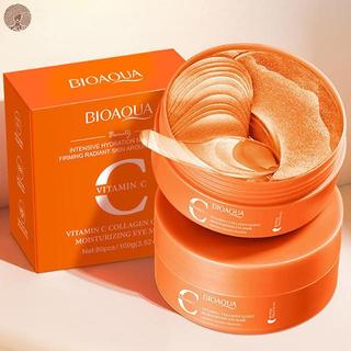 CAGJB 80 chiếc Mặt nạ mắt BIOAQUA Crystal Collagen Chống quầng thâm Chống nhăn Dưỡng ẩm Chống lão hóa Miếng dán mắt Chăm sóc da mắt N