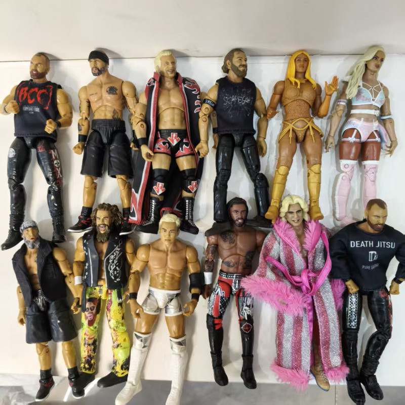 AEW Nhân Vật Wrestler Doll 6-7 Inch Nhân Vật Hành Động Đồ Chơi Trẻ Em
