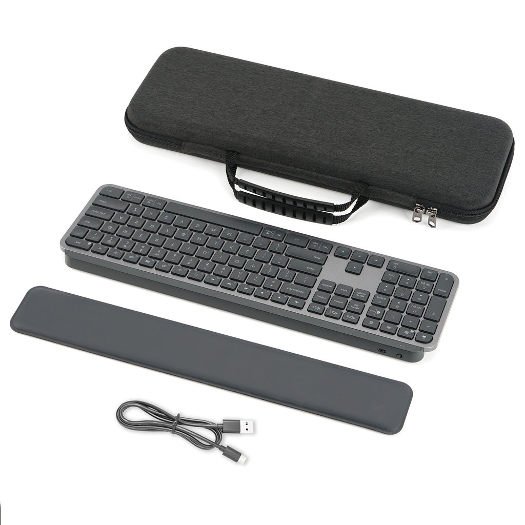 Geekria Geekria Thích hợp cho Logitech MX Keys / MX Keys Túi lưu trữ bảo vệ bàn phím đầy đủ phím