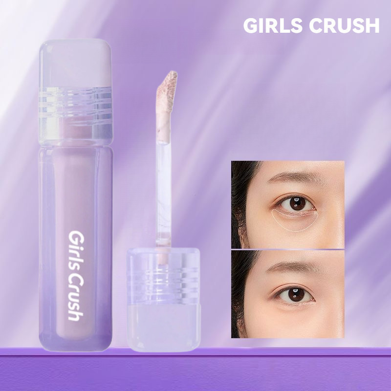 GIRLS CRUSH Water Velvet Concealer Face Brightening Face Concealer Dark Circles Facial Blemishes Con