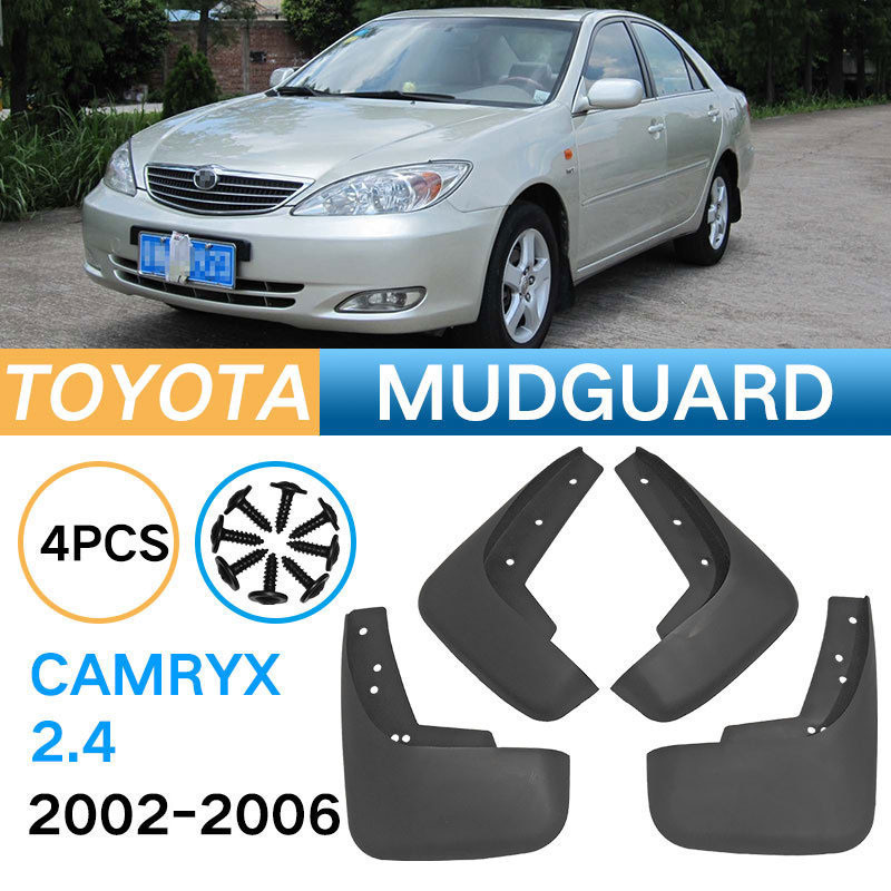Thích hợp cho 2002-2006Toyota Camry XV20Toyota Camry 2.4 Xe Chắn Bùn Da Phụ Kiện Trang Trí Phụ Kiện
