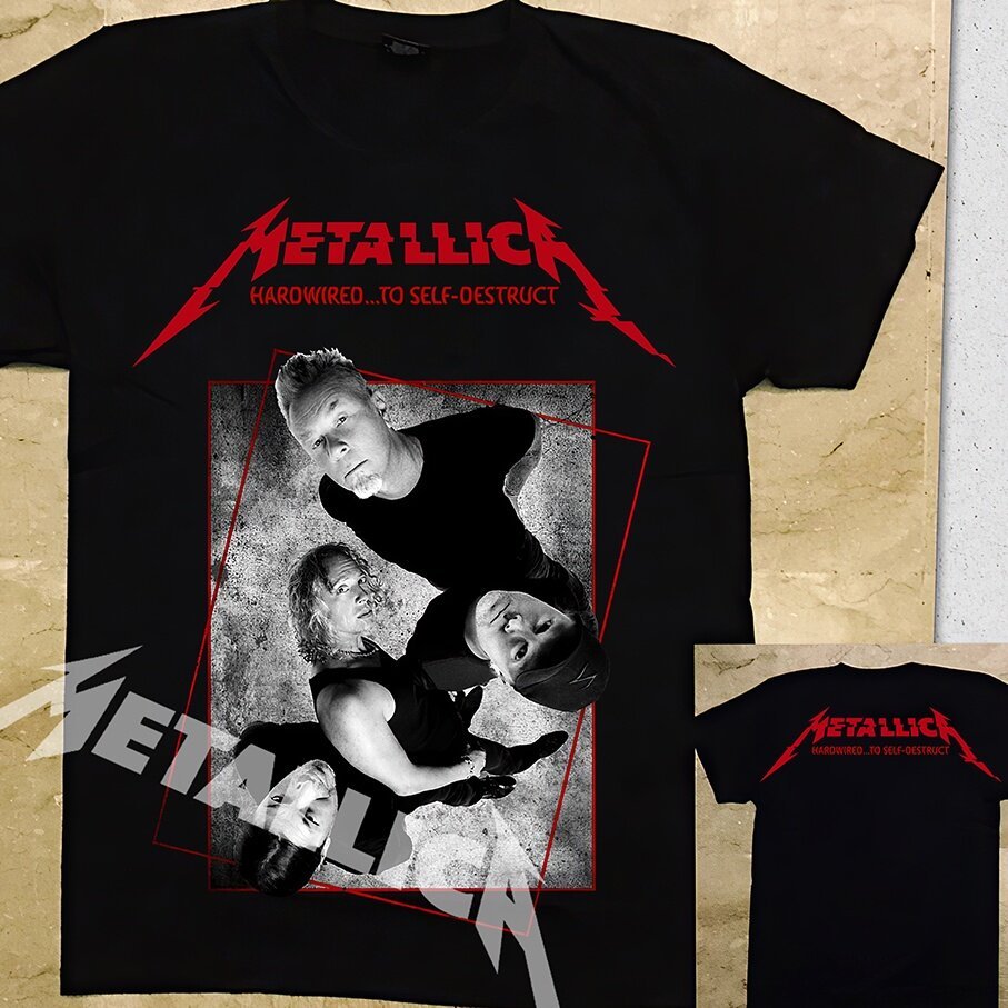 Áo thun ngoại cỡ Metallica