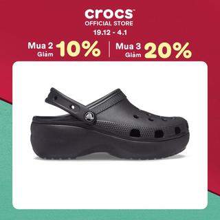  Giày Clog Nữ Crocs Platform Classic - Black 