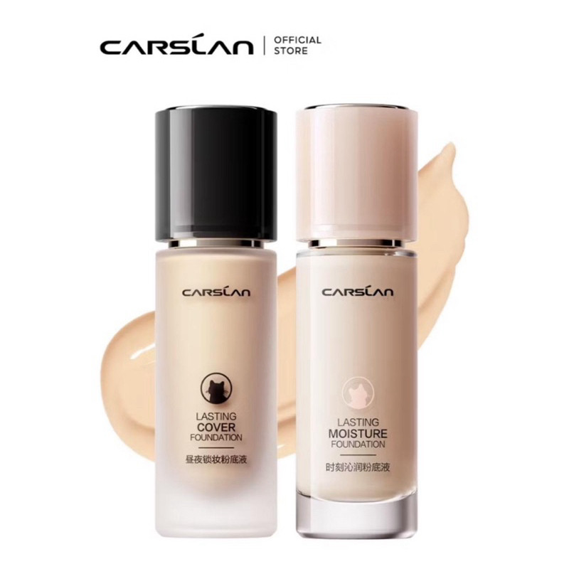 [có hỏa tốc🧨] Kem Nền Carslan Dạng Lỏng Kiểm Soát Dầu Lâu Trôi Chống Thấm Nước Suốt 24h 30g
