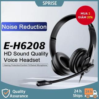  Tai nghe âm thanh nổi SPRSE Tai nghe Mic xoay 3,5mm   USB Jack Tai nghe đa thiết bị có băng đô có thể điều chỉnh có Mic 