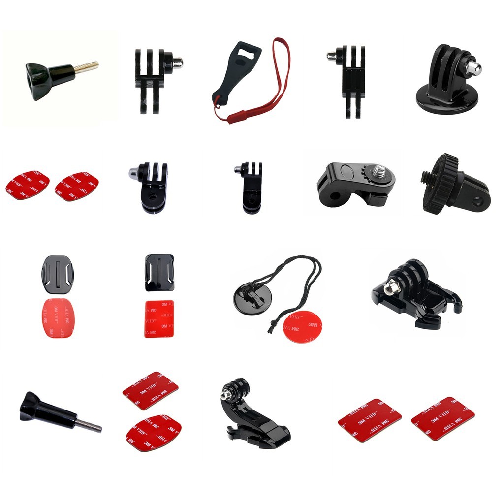 Phụ kiện cho camera hành động GoPro, Sjcam, Yi Action, Osmo Action