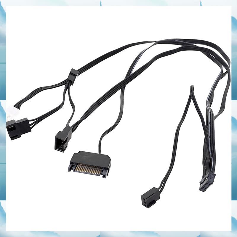 [D E H F] 1 Cái 14Pin Làm Mát Nước 14Pin Cáp Kết Nối Cho NZXT Kraken Z53 Z63 Z73 Dây Cấp Nguồn Làm M