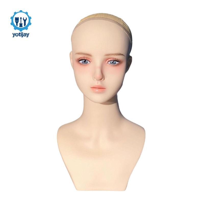 Đầu ma-nơ-canh nữ hói để làm, Ma-nơ-canh đa năng chuyên nghiệp, Màn hình tóc giả kính