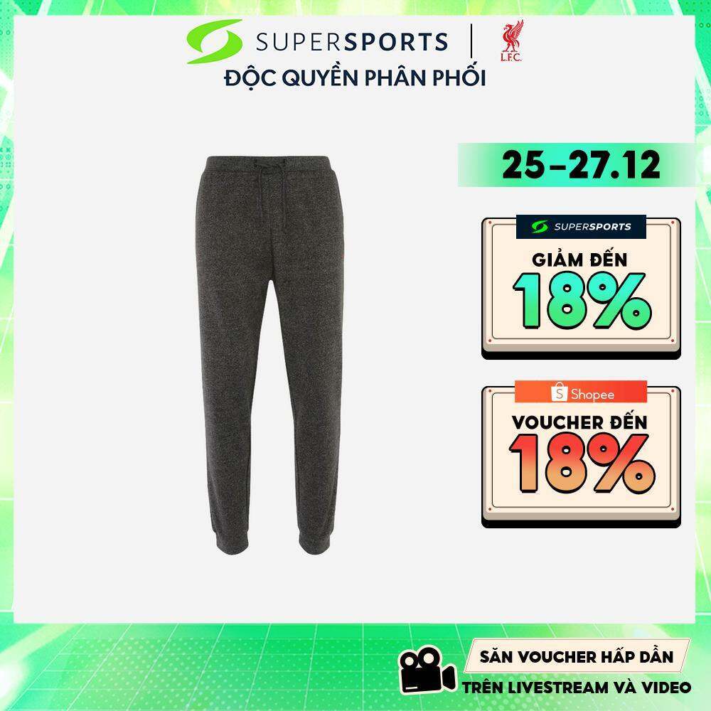 Quần Dài Thể Thao Nam Lfc Charcoal Marl - Xám - A15026