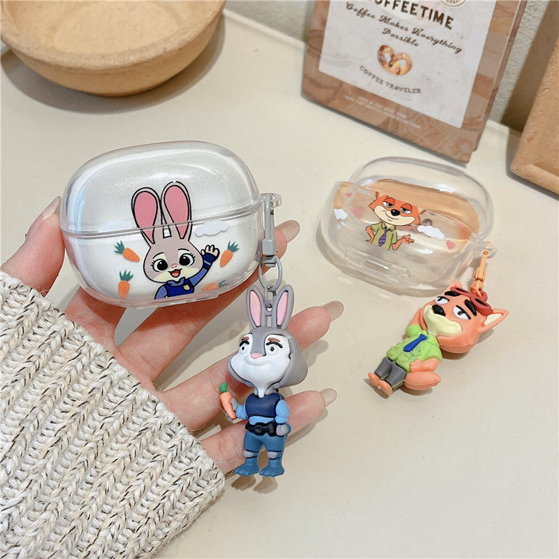 Judy Thích Hợp Cho Redmi Buds6Pro Vỏ Bảo Vệ Tai Nghe Redmi Buds6Pro Vỏ Tai Nghe Hoạt Hình Trong Suốt