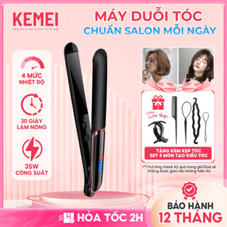 Máy Duỗi Tóc 3 in 1 Phiên Bản Nâng Cấp Koremi Kẹp Duỗi Uốn Cúp Máy Uốn Tóc Làm Xoăn Lọn Tự Nhiên Phù Hợp Mọi Loại Tóc 