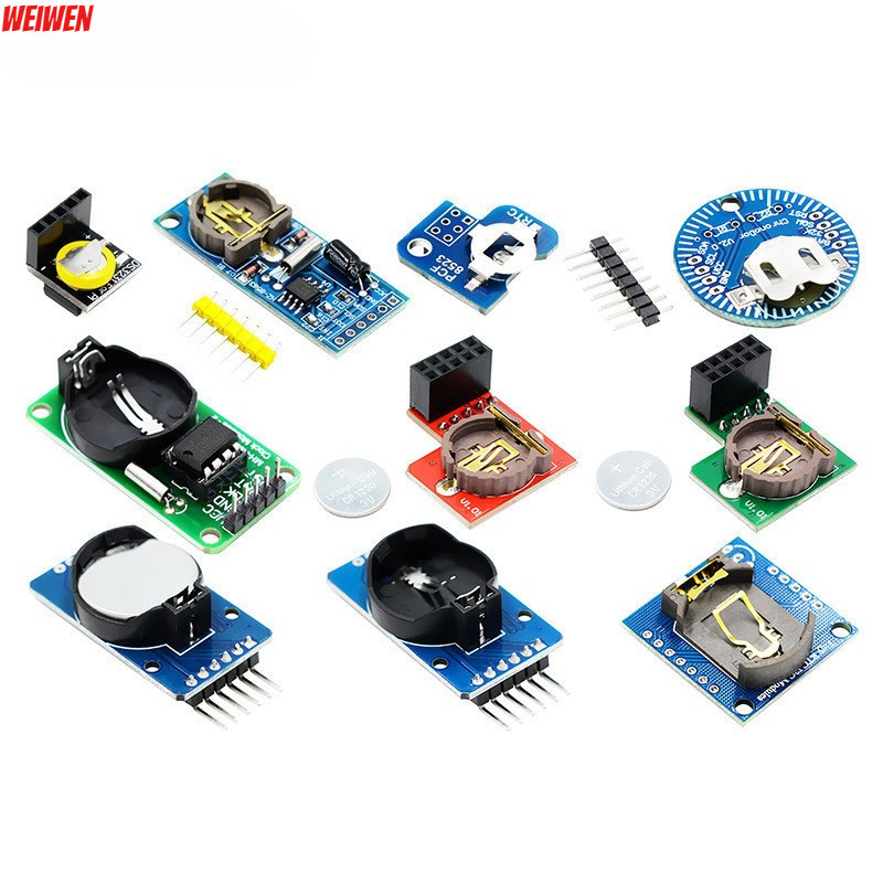 PCF8563 DS3231 PCF8523 AT24C32 DS1302 DS1307 DS2121SN IIC Mô-đun bộ nhớ đồng hồ thời gian thực RTC c