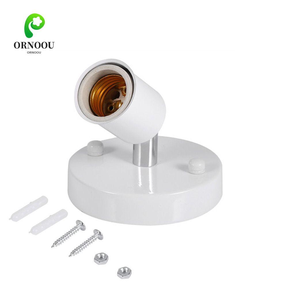 Giá đỡ bóng đèn ORNOOU Edison Restaurant E27 Bar Ổ cắm đèn cổ 180 độ