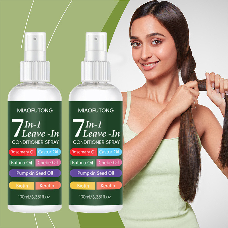 Bán chạy 7 TRONG 1 7 TRONG 1 Xịt dưỡng tóc Chăm sóc tóc Mềm mại Dưỡng ẩm sâu Chống ngáy [llb]