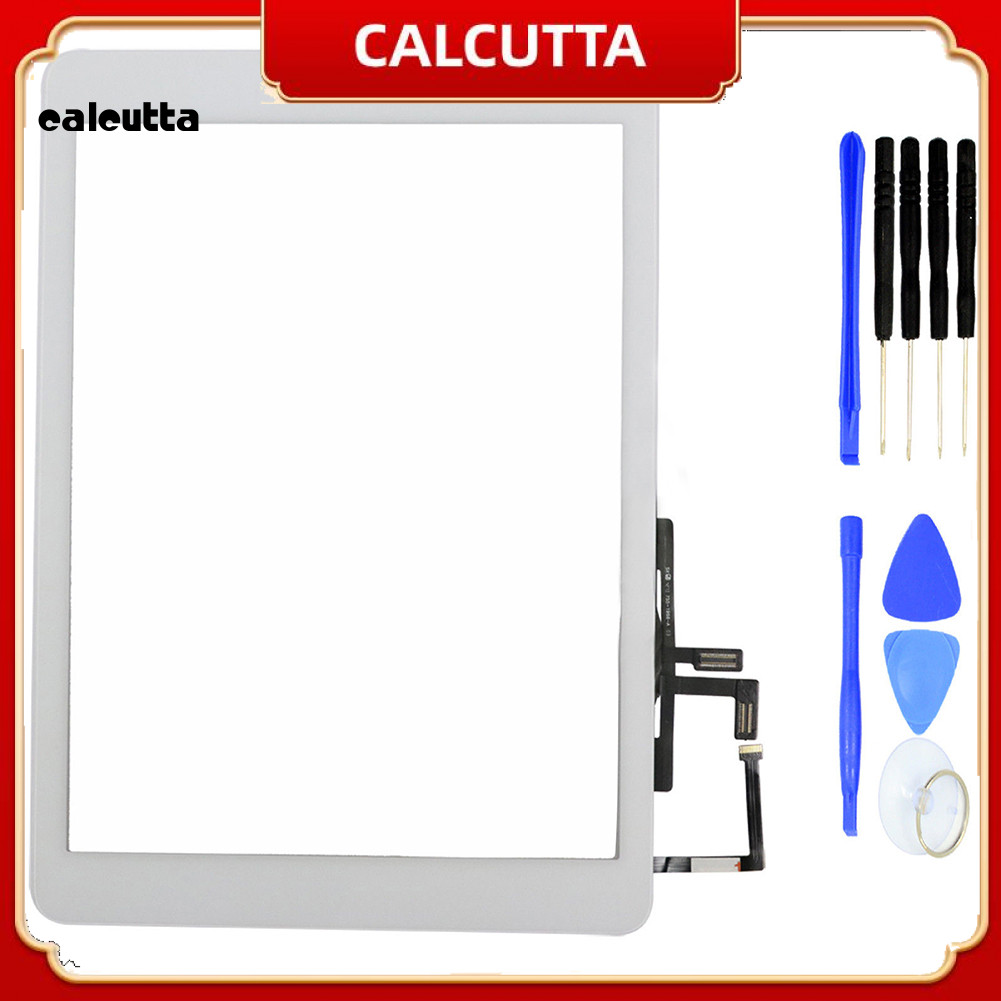 [calcutta] Màn hình số hóa cảm ứng + Keo dán + Nút Home Flex cho iPad Air A1474 A1475