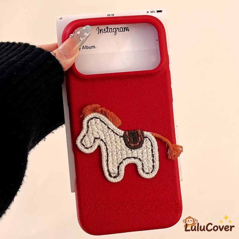 Ốp Lưng Ngựa Thêu 3D Cho Meizu 22 Meizu22 Ốp Điện Thoại Thẩm Mỹ Nhiều Màu Ngựa Sang Trọng Năm Mới Mà