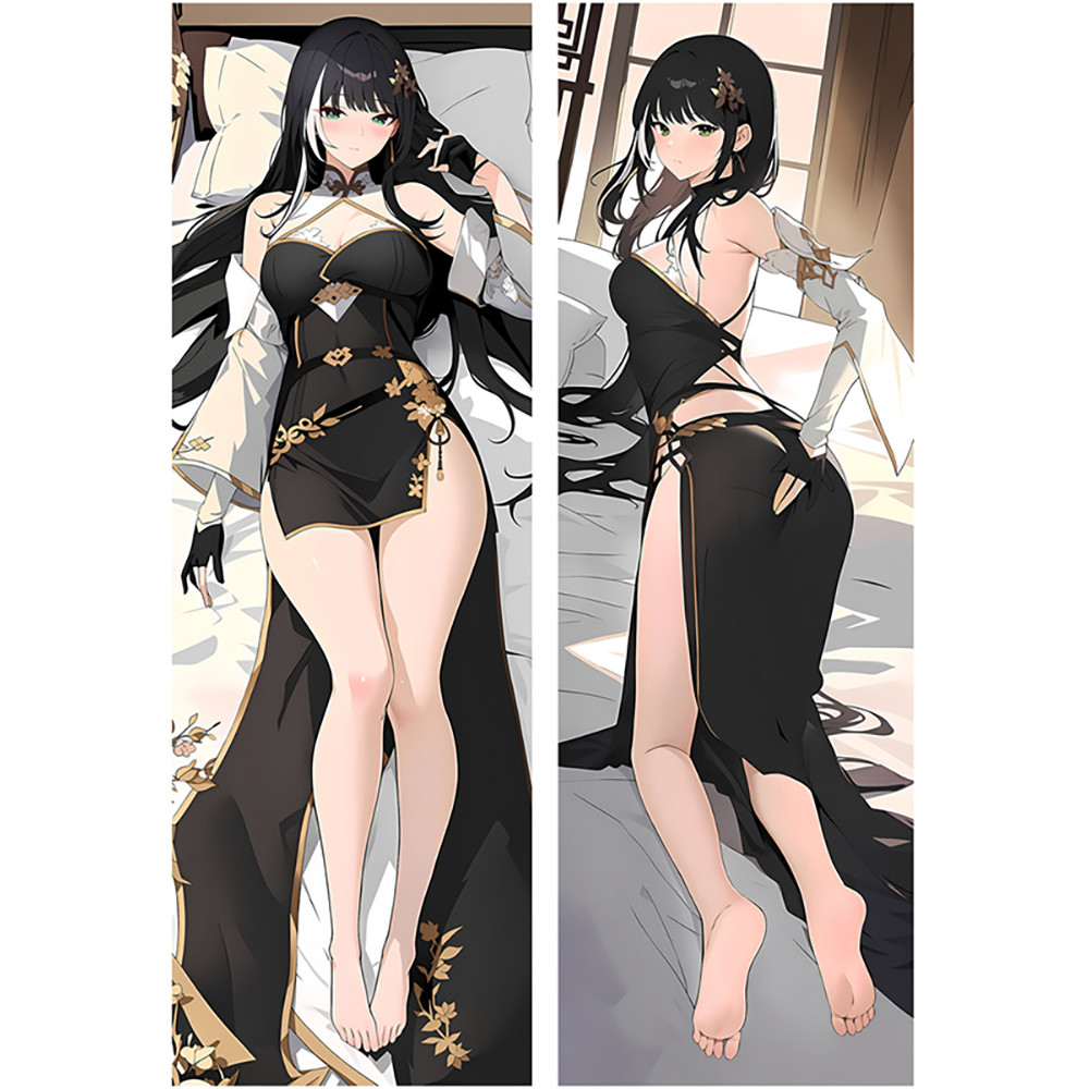 Anime Wuthering Waves Baizhi Body Dakimakura Cover Ôm toàn thân Vỏ gối in hai mặt