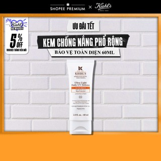  Kem chống nắng hằng ngày Kiehl's Ultra Light Daily UV Defense SPF 50 PA++++ Anti-pollution 60ml 