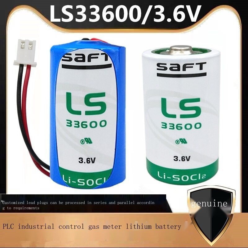 Mới Nguyên Bản Pháp LS33600 3.6V Pin lithium Loại D 1 Đồng Hồ Đo Lưu Lượng Pin ER34615