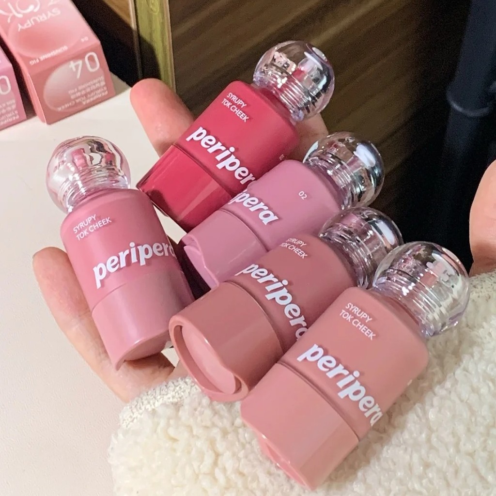 Nữ Peripera Peripera Liquid Blush Chai Nhỏ Cho Bé Đào 03 Môi Cheek Nhỏ Giọt Công Dụng Kép 01 Màu Ren