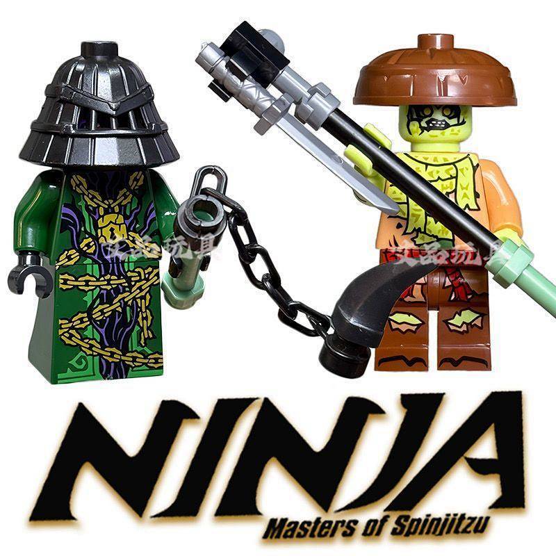 Five-Person Group Ancient Element Master Ninjago Season 3 Zackett Little Man Building Blocks MmQW