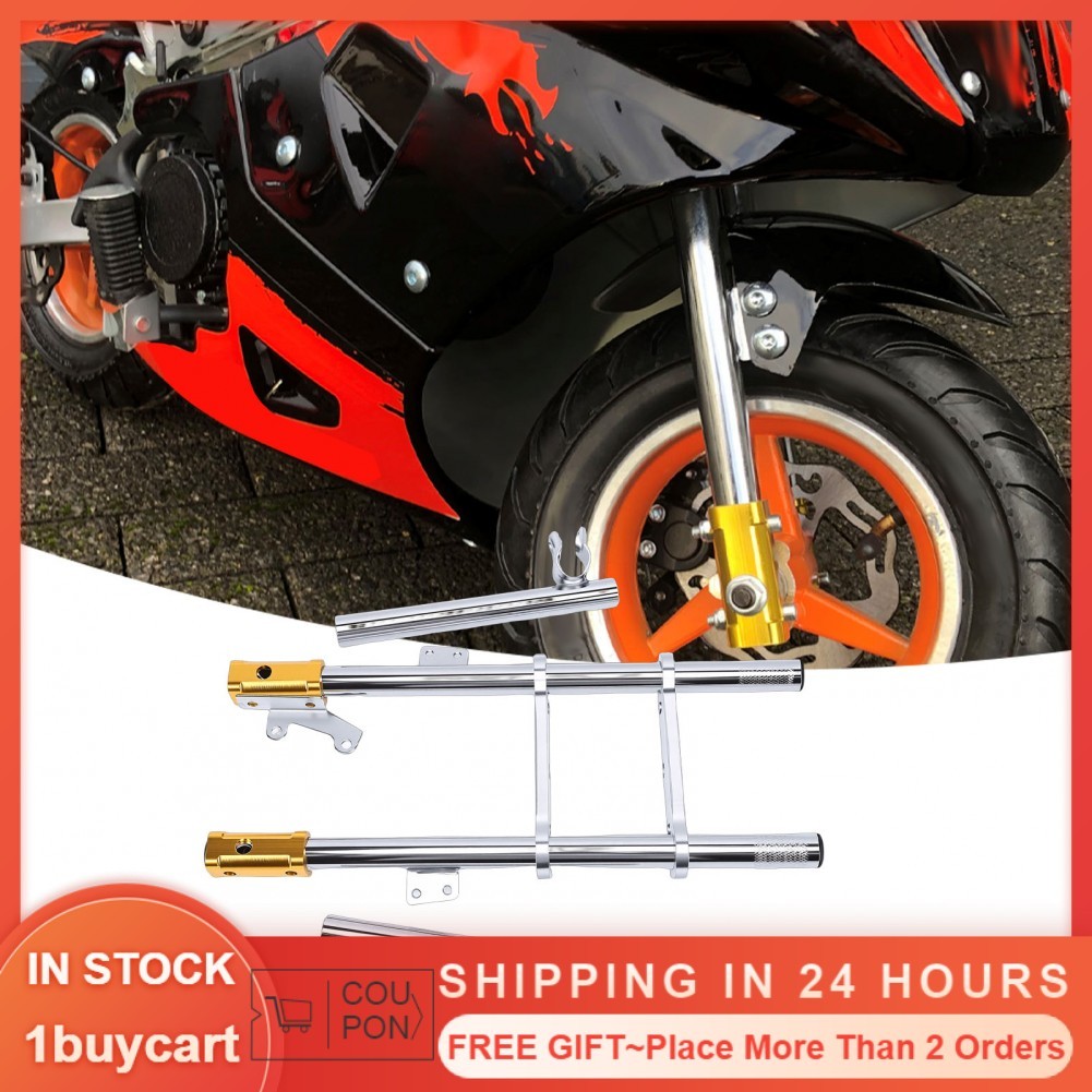 1buycart1 MAVIS LAVEN Dirt Bike Front Fork Giảm xóc Giảm xóc kim loại gia cố cường độ cao cho 47ml 4