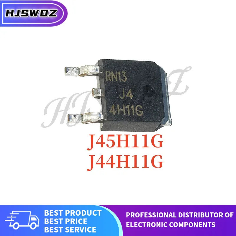 10 CÁI MỚI J45H11G J45H11 45H11G 5H11G 45H11 J44H11G J44H11 44H11G 4H11G 44H11 TO-252 bóng bán dẫn l
