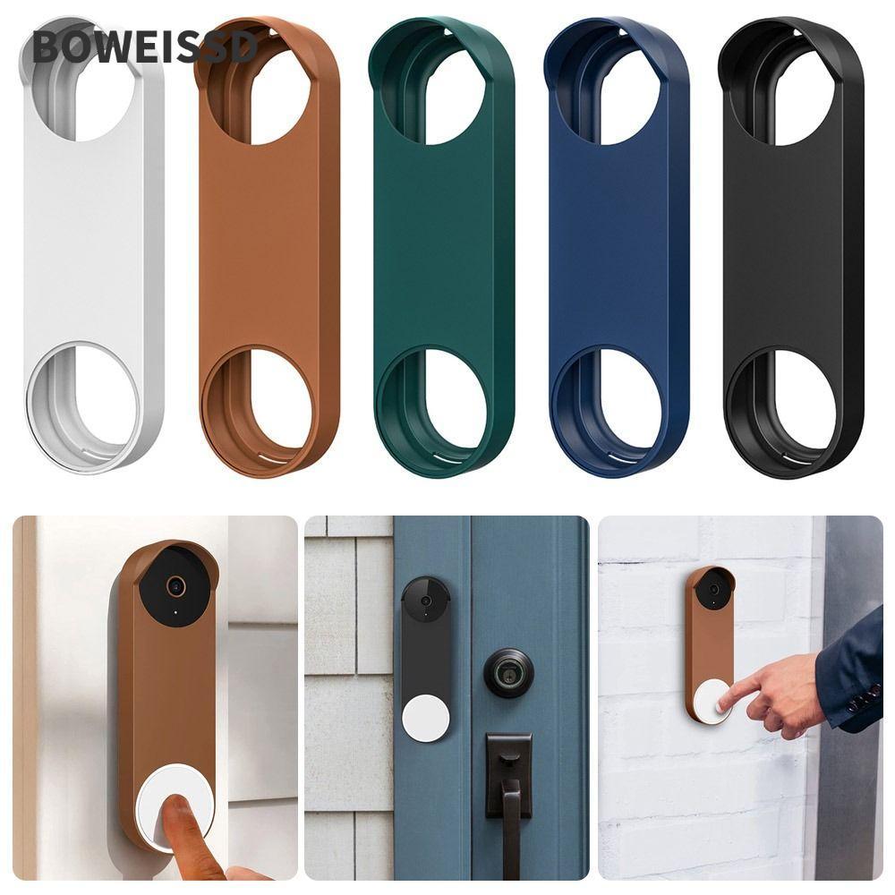 BOWEISSD Silicone cho Google Nest Home Vỏ bảo vệ bền cho Google Nest