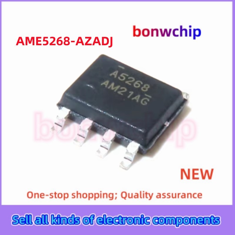 5 Cái / lốc Thương Hiệu Mới AME5268 AME5268-AZADJ In Màn Hình Lụa A5268 Patch SOP8 Đồng Bộ Không Đổi