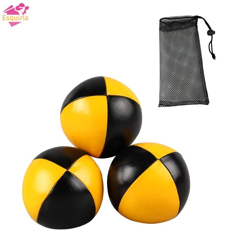 Đôi Ba Quả Bóng juggler PU dễ cầm ném, dụng cụ acrobat cho mọi lứa tuổi