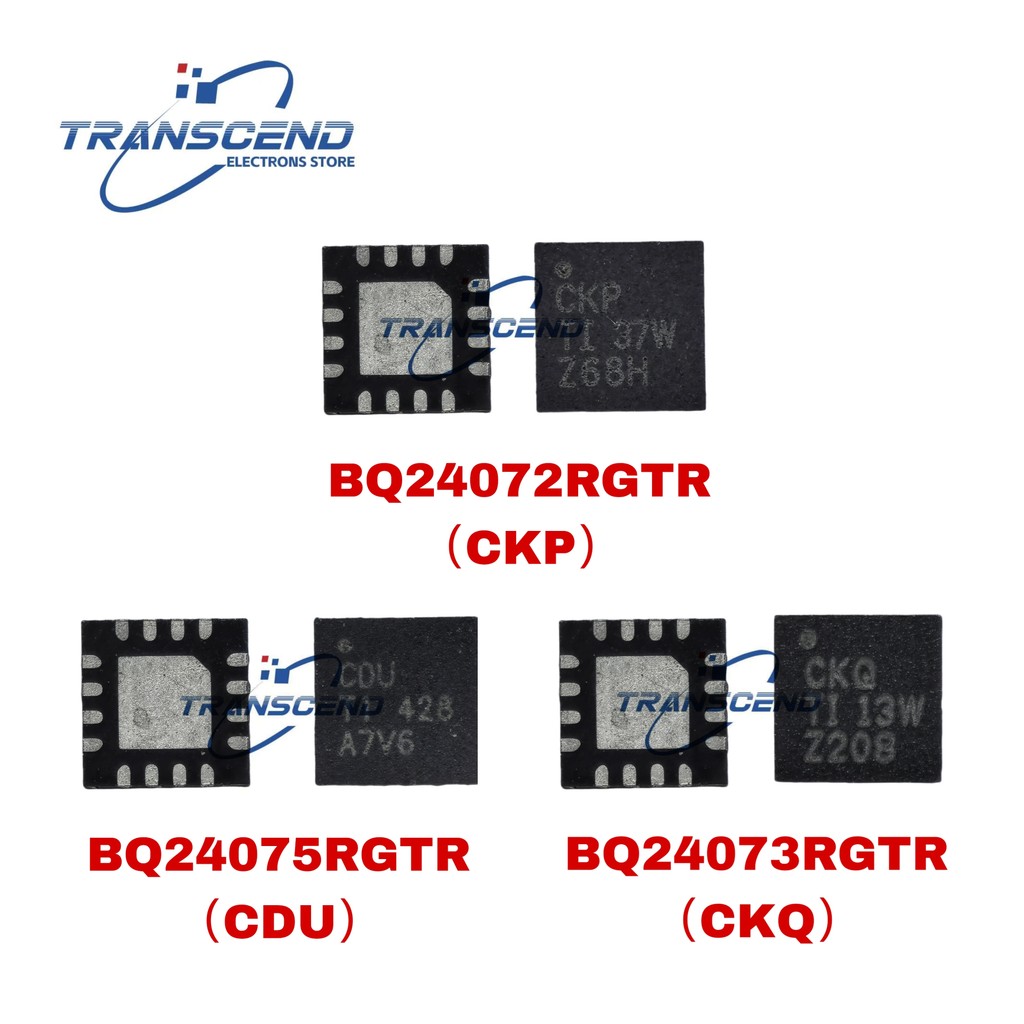 5-10 CÁI BQ24072RGTR BQ24072 CKP BQ24073RGTR BQ24073 CKQ BQ24075RGTR BQ24075 CDU BQ24078RGTR B24078 