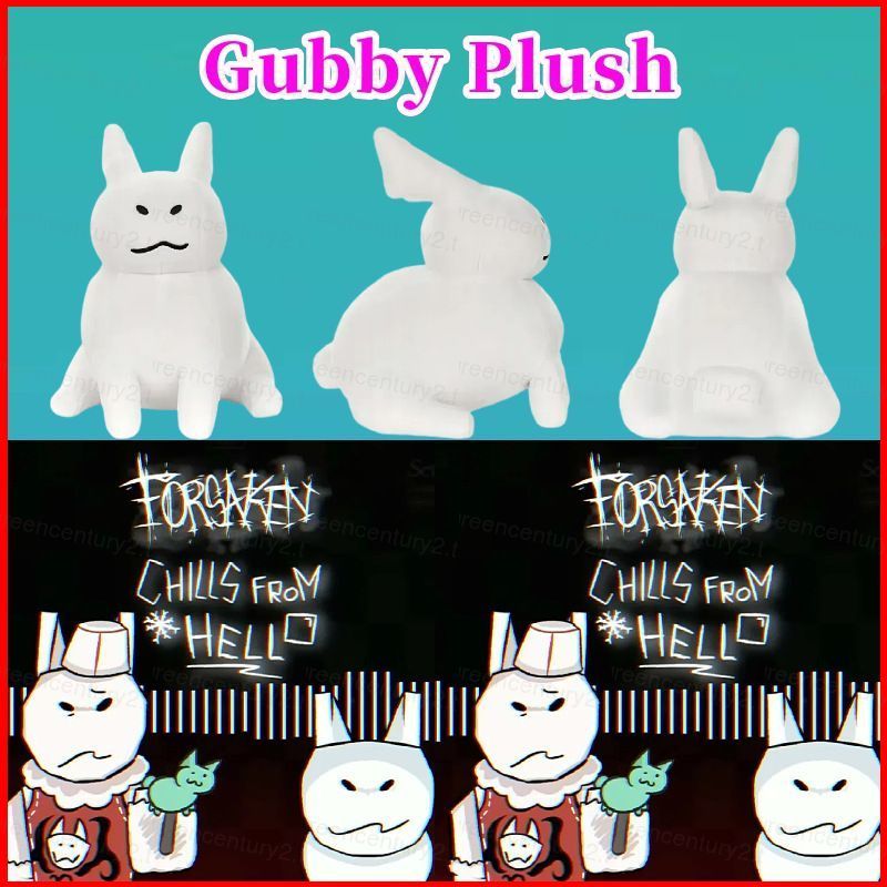 GC Forsaken Gubby Plushie Trò chơi dễ thương Ngoại vi Búp bê đồng hành sang trọng sáng tạo