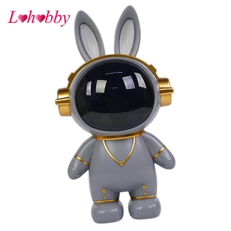 Lohobby Tiền Ngân Hàng Spaceman Đồ Chơi Lưu Trữ Lớn Trang Trí Spaceman Tượng Phi Hành Gia Trang Trí 