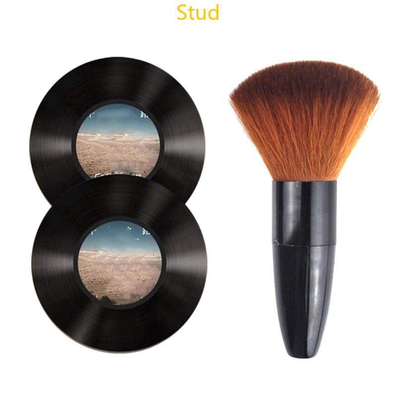 Stud Vinyl Record Cleaner Brush Bàn xoay Vinyl Record LP Cleaning Brush Cleaner