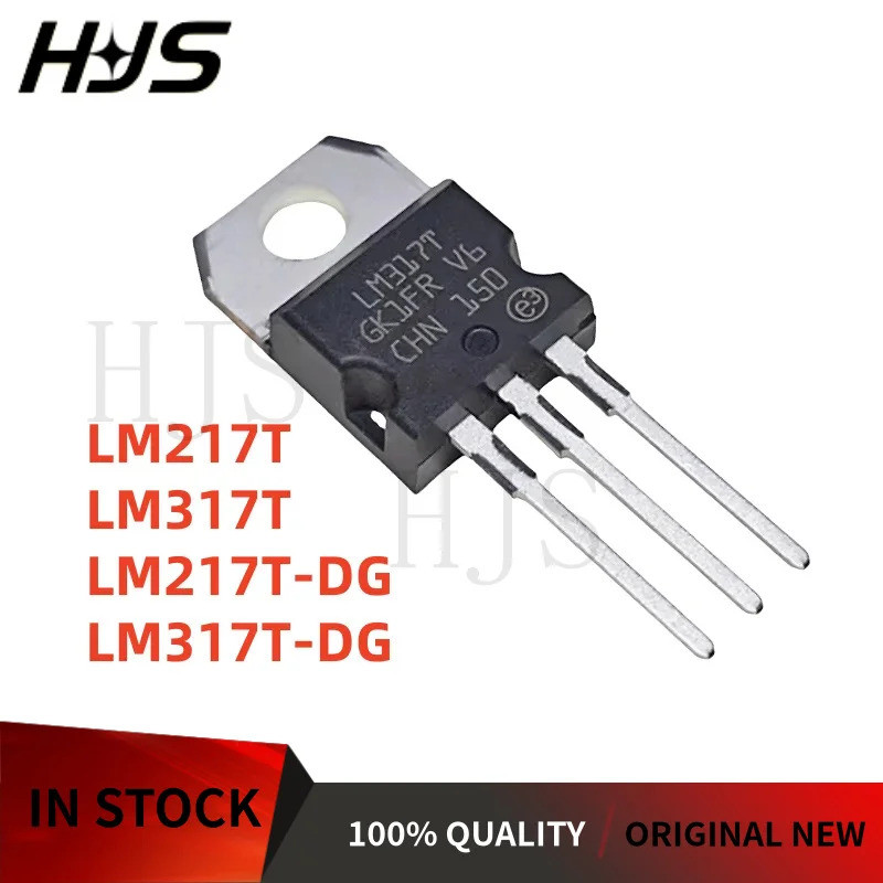 10 Chiếc LM217T LM217T-DG LM317T-DG LM317T TO-220 Bộ Điều Chỉnh Điện Áp Thương Hiệu Mới Còn Hàng mos