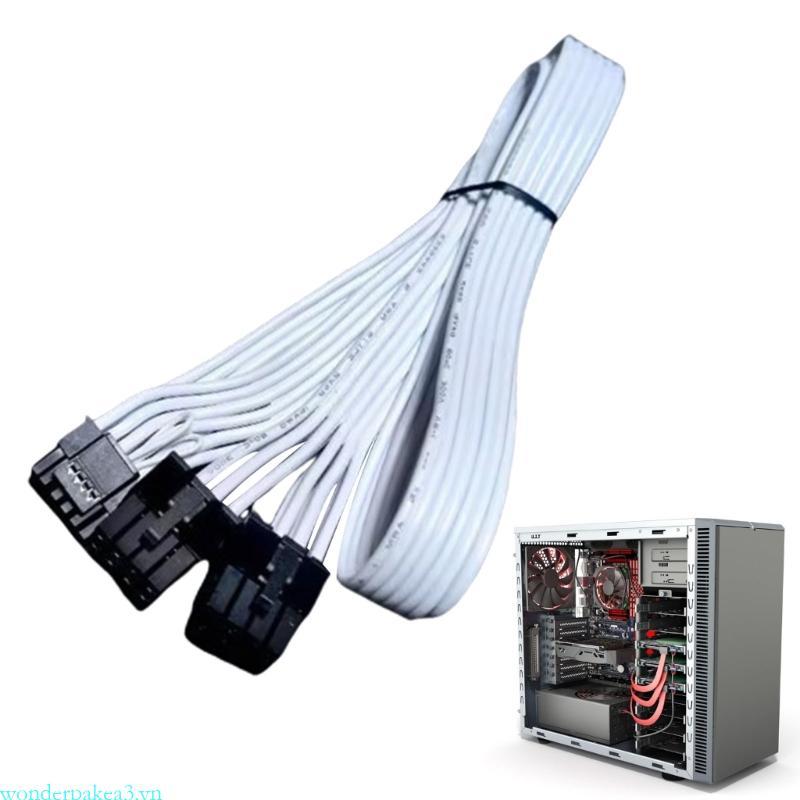 Wonderpakea3 Hai Cáp 8Pin đến 16Pin 12VHPWR PCIE 5 0 để cấp nguồn