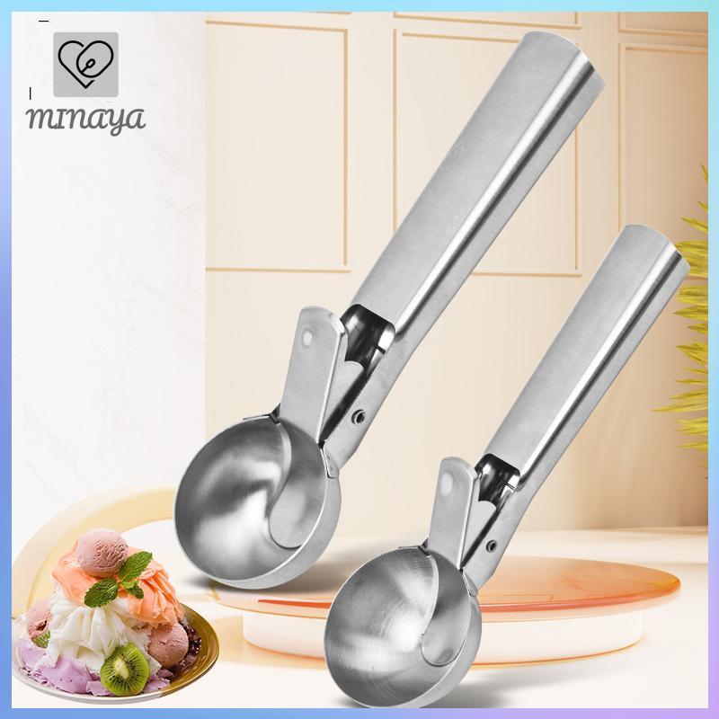 Dwi Ice Cream Scoops thép không gỉ Ice Cream Digger không dính trái cây Ice ball maker dưa hấu Ice C