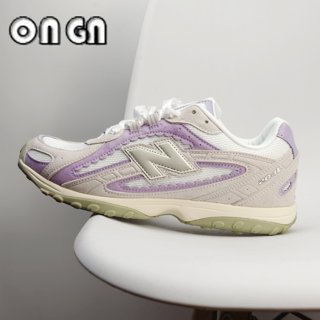 Giày New Balance 204L sneaker nam nữ da thật dây buộc chắc chắn đế êm ái