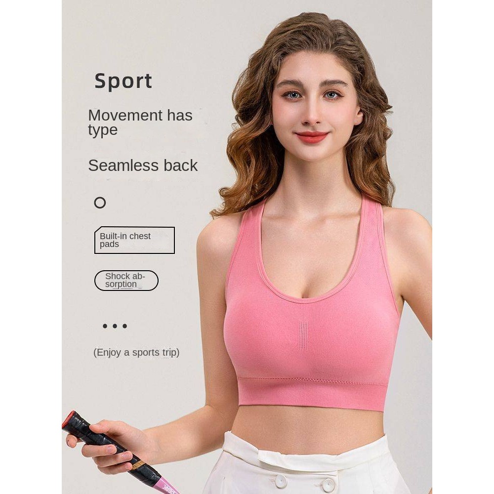 Yoga Vest with Chest Pad Sports Underwear Fitness Jogging Vest Yoga Vest with Chest Pad Sports Under