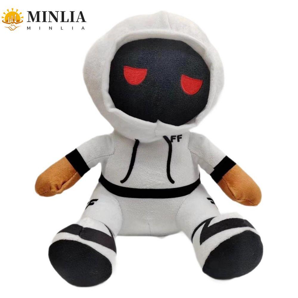 Búp bê nhồi bông MINLIA Foltyn, Áo nỉ trắng Anime Foltyn Family Đồ chơi sang trọng, Trò chơi Roblox 