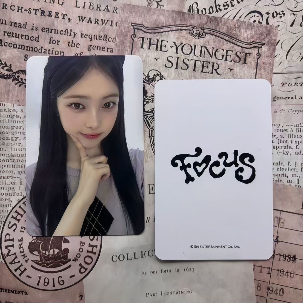 Hearts2hearts ian thẻ nhỏ Trịnh Y An thẻ nhỏ livestream thẻ may mắn