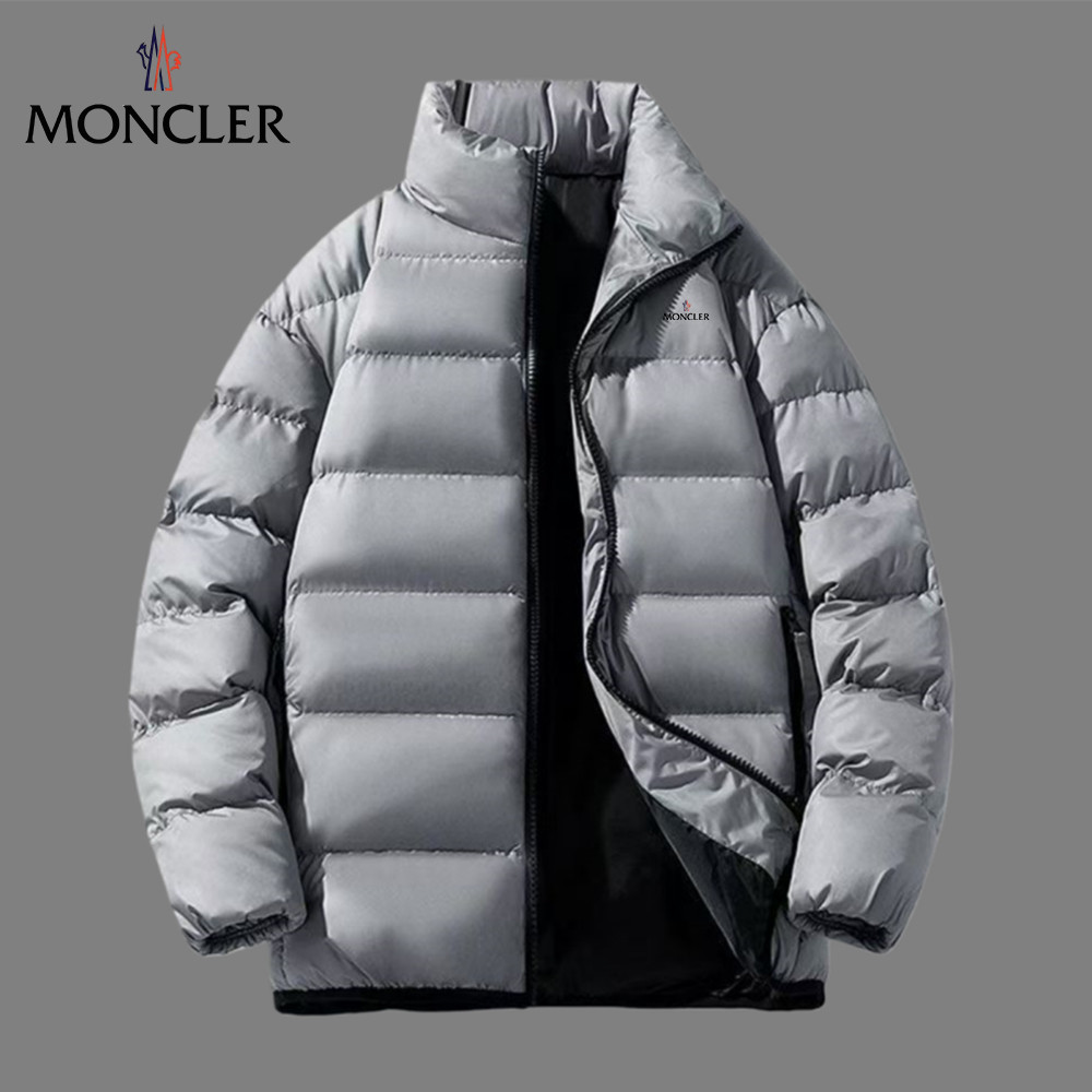 Áo khoác Moncler/Mengkou/Alliance thu đông 2025 mới, nam/nữ, chống gió/mưa, họa tiết retro, áo khoác