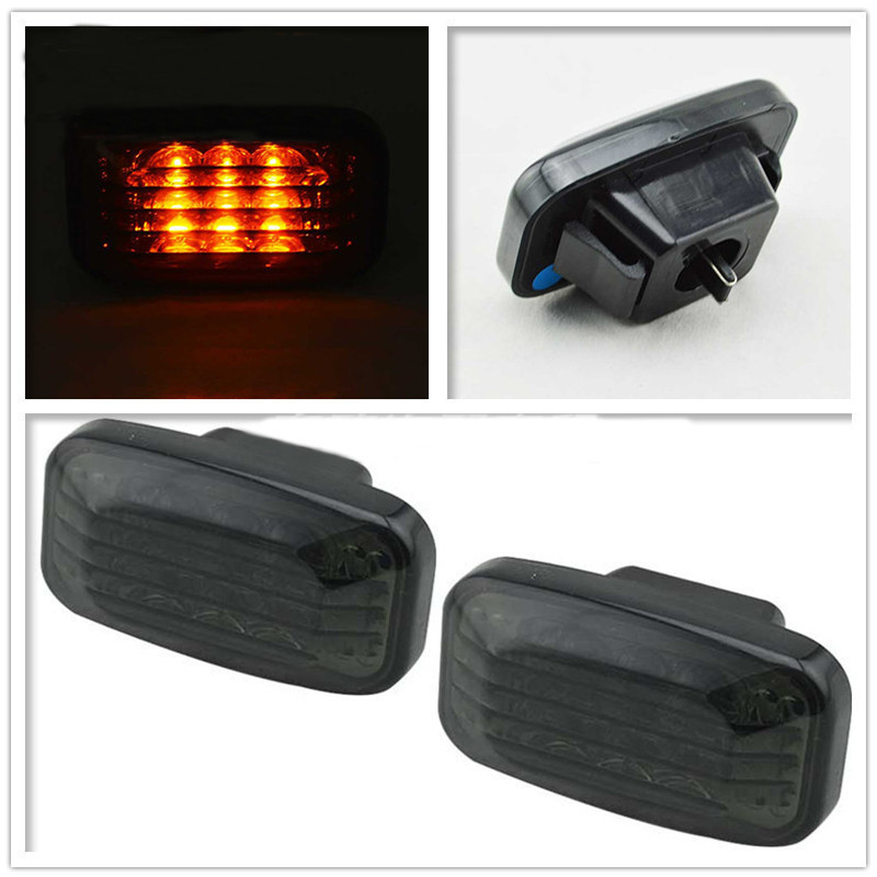 2x Dành Cho Xe Toyota Land Cruiser 70 80 100 LC70 FJ70 LC80 FJ80 LC100 FJ100 Repeater LED Side Marke