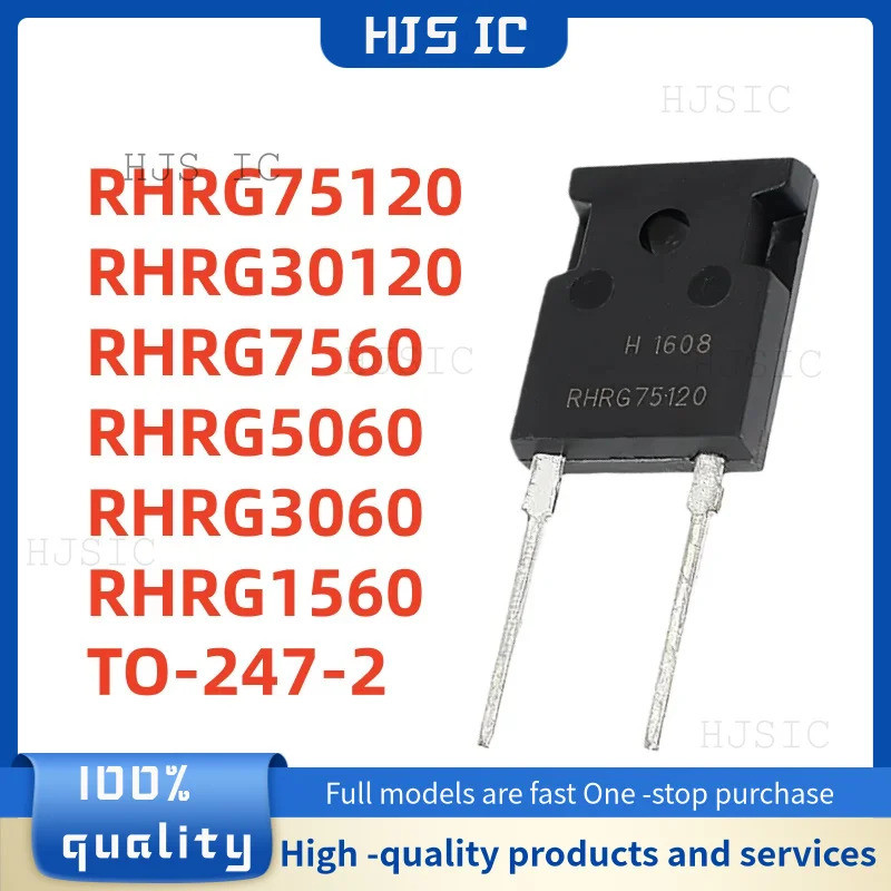 5 Chiếc RHRG75120 RHRG30120 RHRG7560 RHRG5060 RHRG3060 RHRG1560 TO-247 Hiệu Ứng Trường Transistor