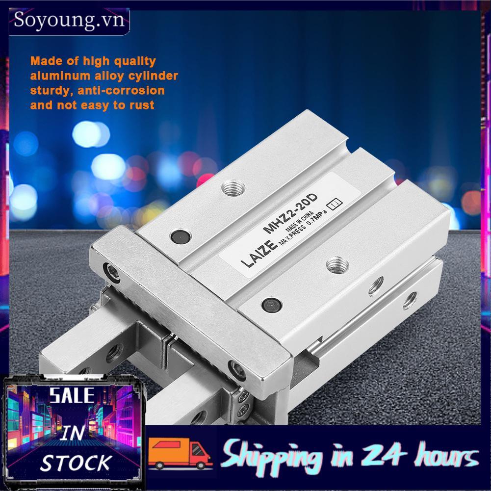 Soyoung Xi lanh khí nén tác động đơn / đôi Công tắc từ lỗ khoan 20 mm MHZ2-20D
