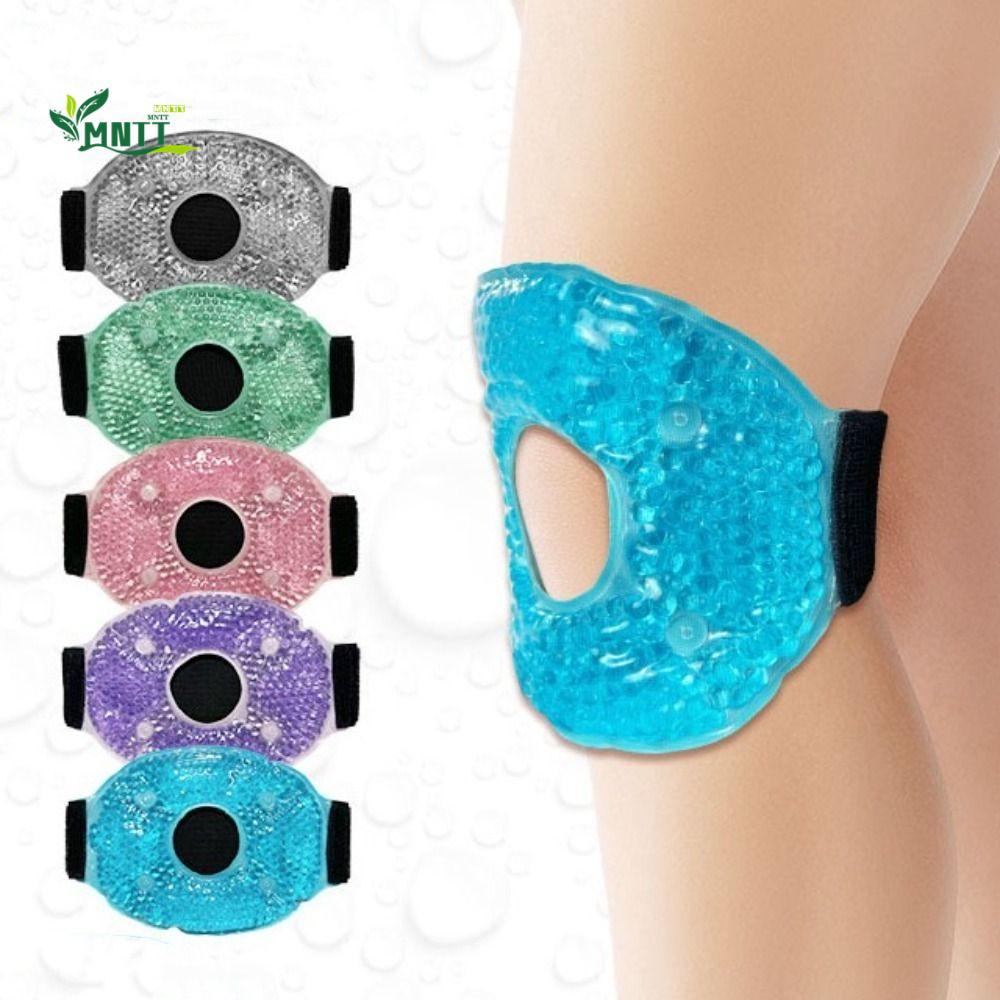 Đệm đỡ đầu gối đính hạt gel thoải mái, nóng/lạnh - KneeCap