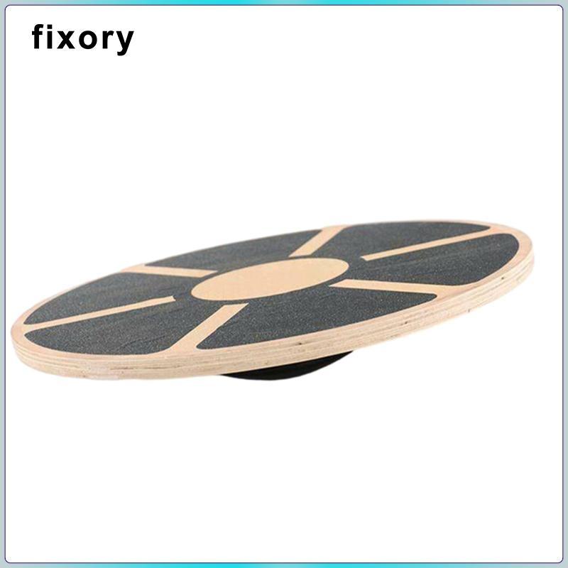 Fixory Wooden Balance Board - Thiết bị tập luyện toàn thân và yoga