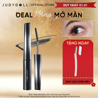  Mascara đầu sắt JUDYDOLL Iron Mascara Siêu tơi dài mi Giữ cong Lâu trôi Chống nước suốt 24h 