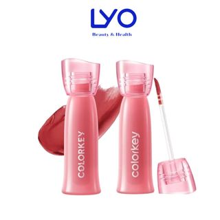 Son tint lì COLORKEY Watery Tint Nhẹ Môi, Không Dính, Lâu Trôi, Dưỡng Ẩm 2.5g LYO